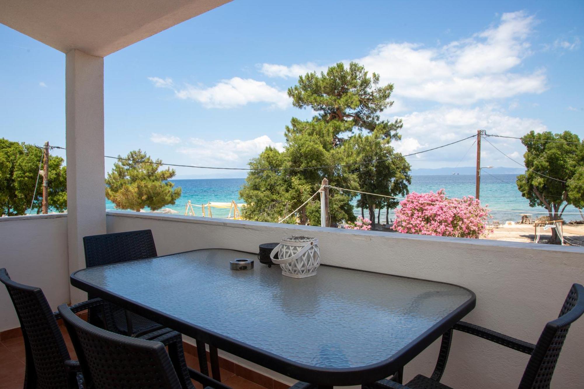 Thasos Blue Apartments Прінос Екстер'єр фото