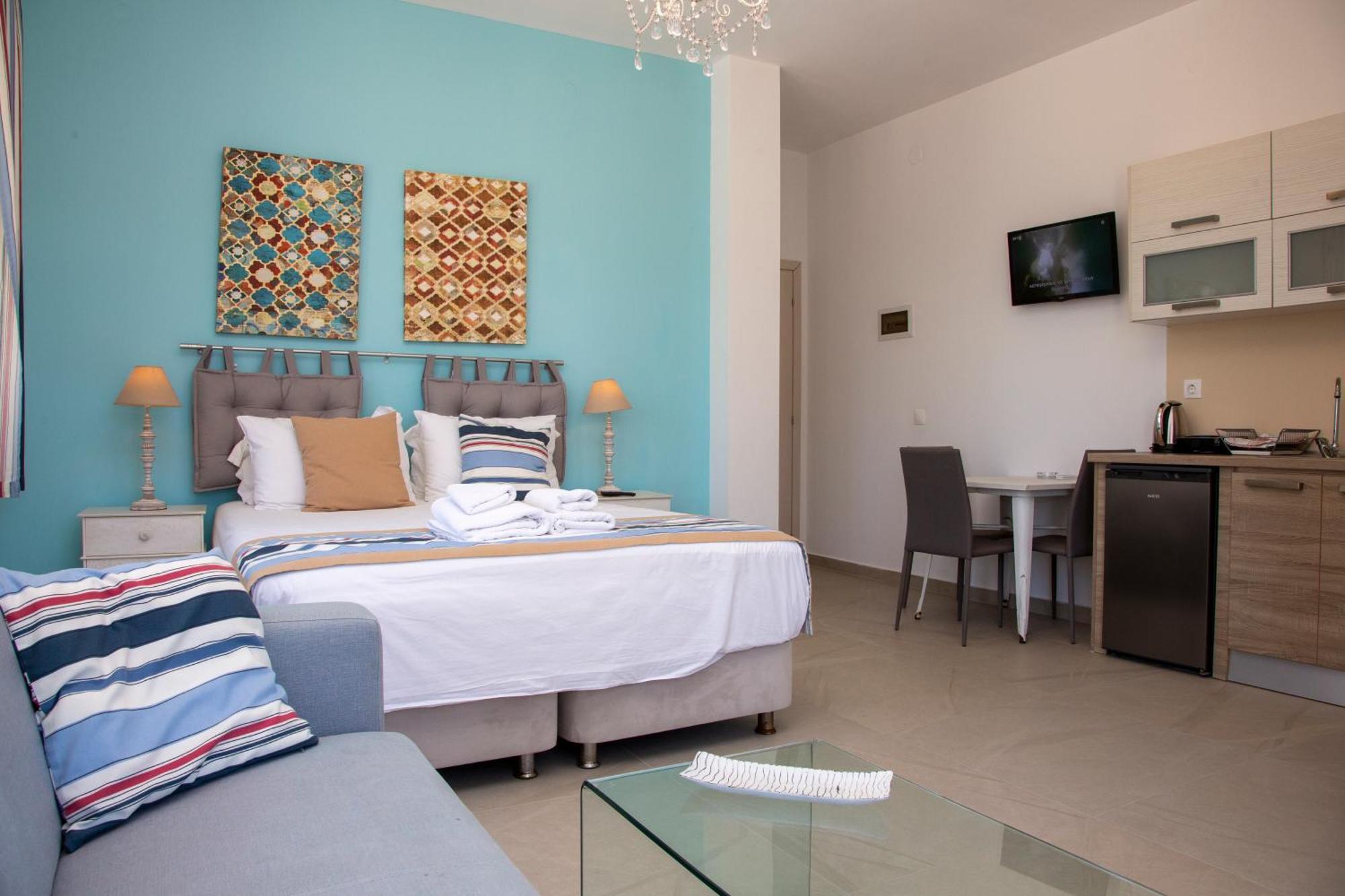 Thasos Blue Apartments Прінос Екстер'єр фото