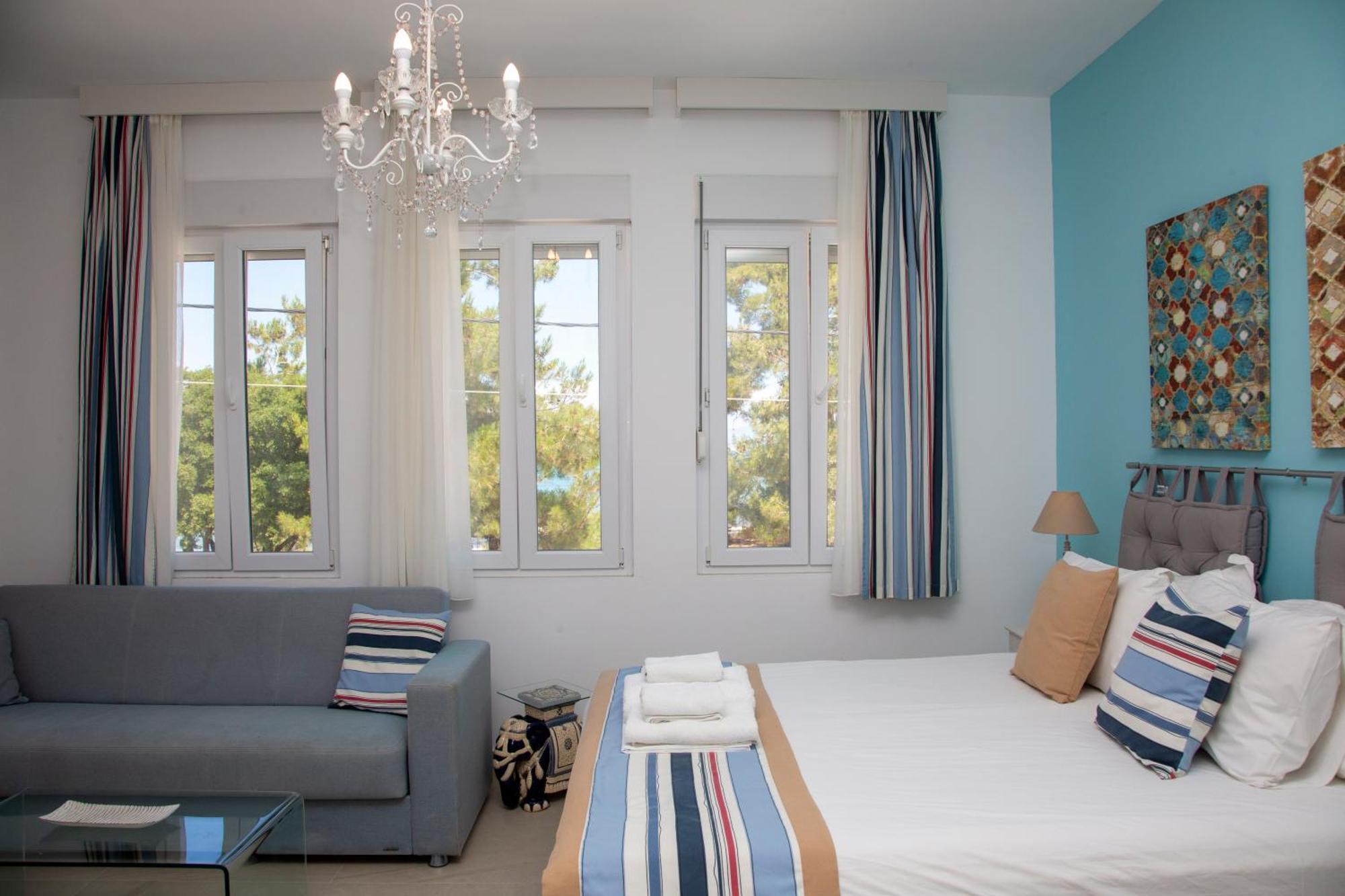 Thasos Blue Apartments Прінос Екстер'єр фото