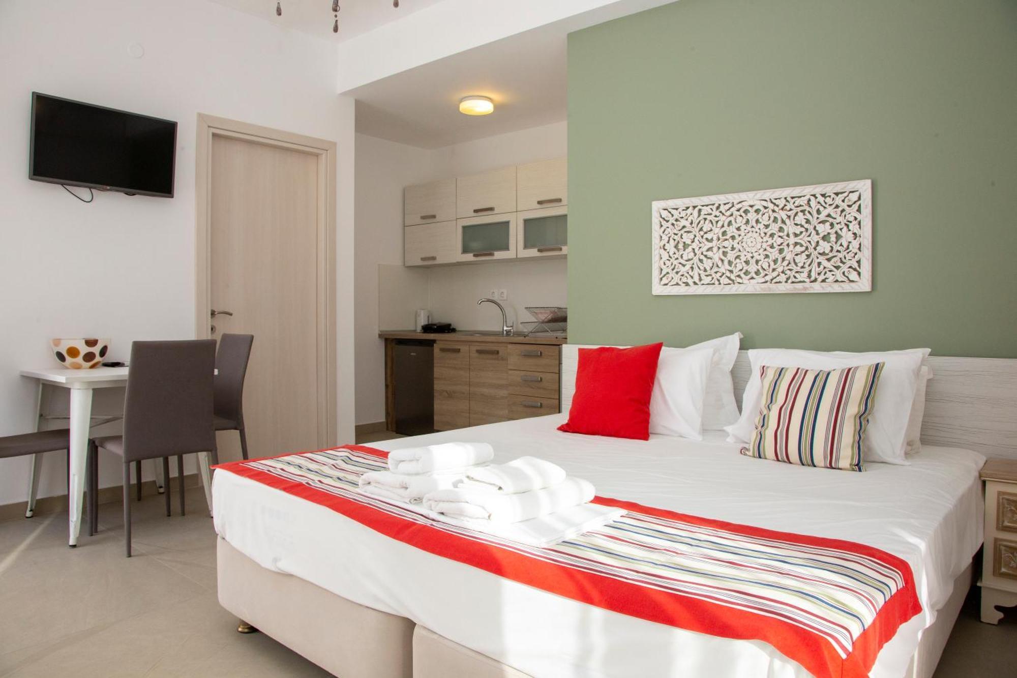 Thasos Blue Apartments Прінос Екстер'єр фото