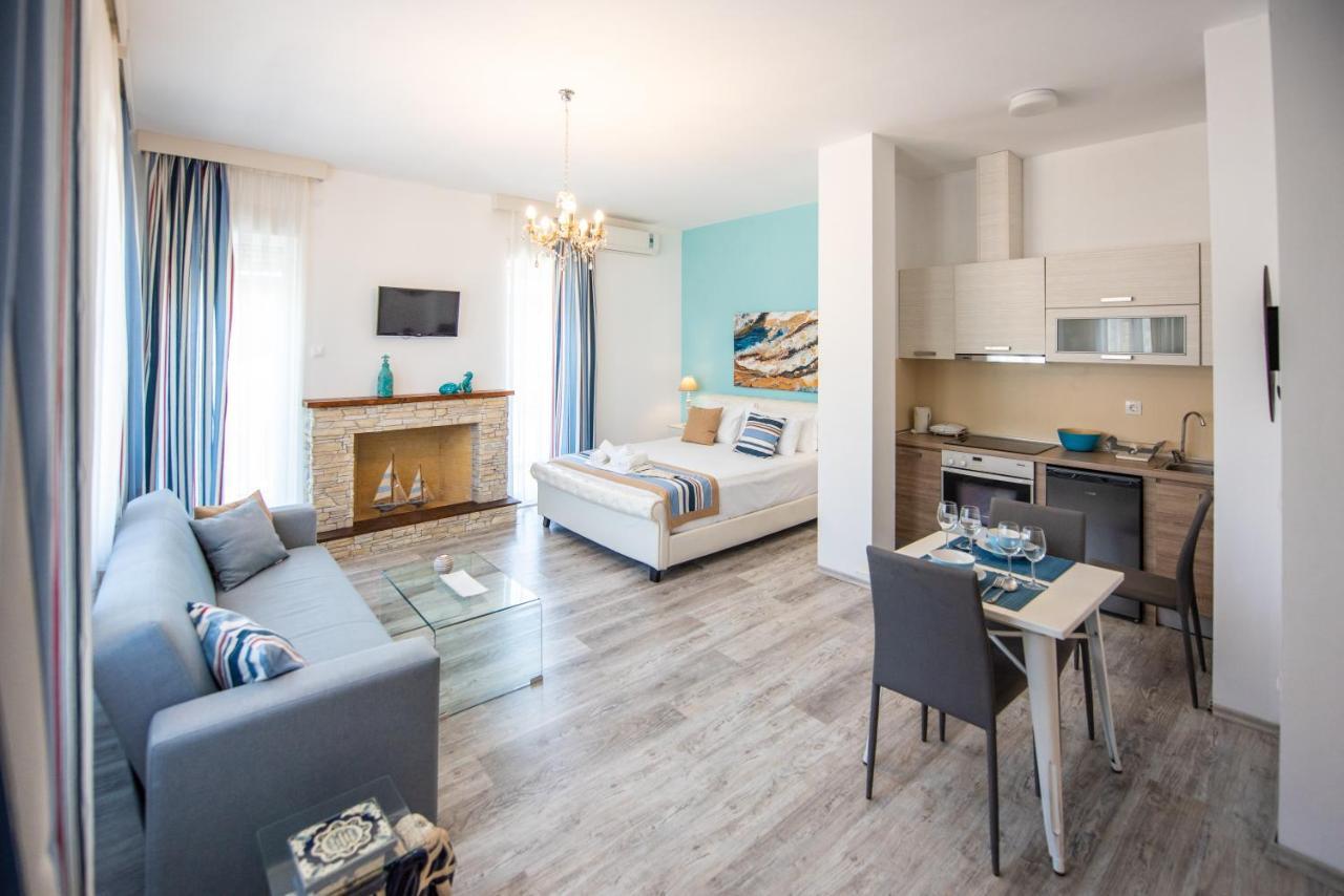 Thasos Blue Apartments Прінос Екстер'єр фото